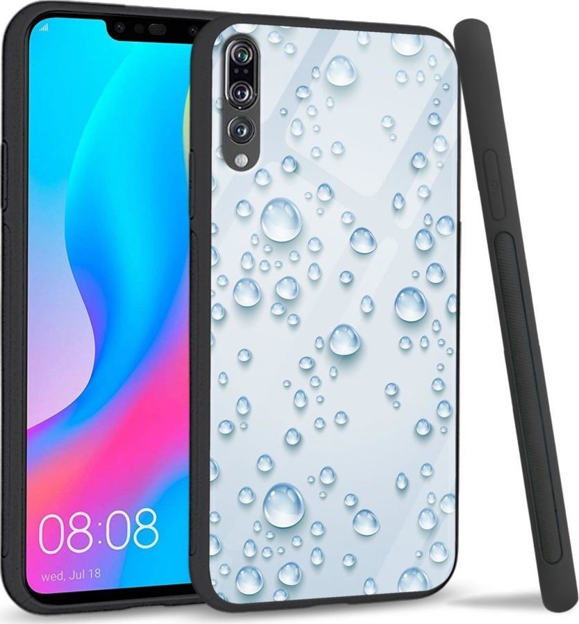 Super Fashion Etui na telefon Huawei P20 Pro Premium Case Droplets 1