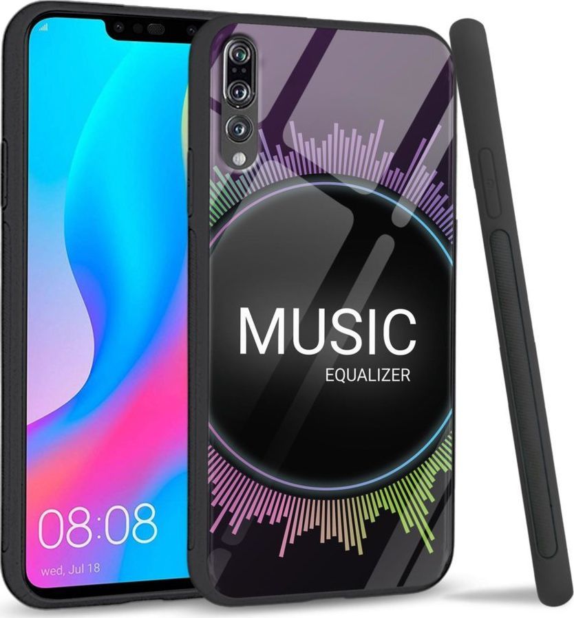 Super Fashion Etui na telefon Huawei P20 Pro Premium Case Music equalizer 1