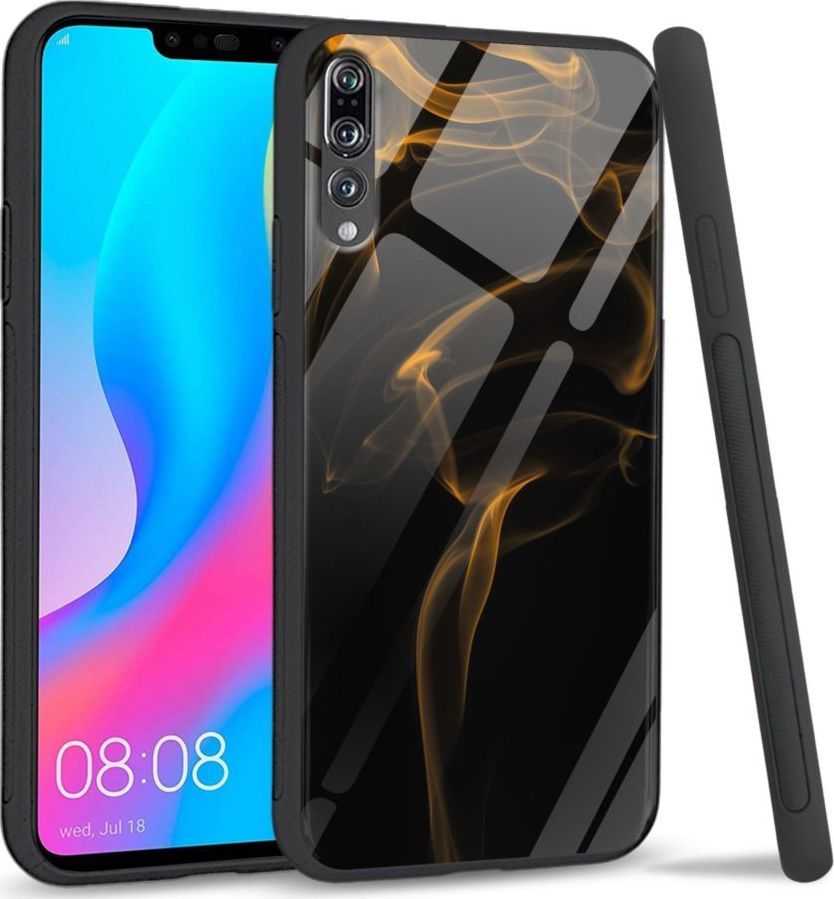 Super Fashion Etui na telefon Huawei P20 Pro Premium Case Orange smoke 1