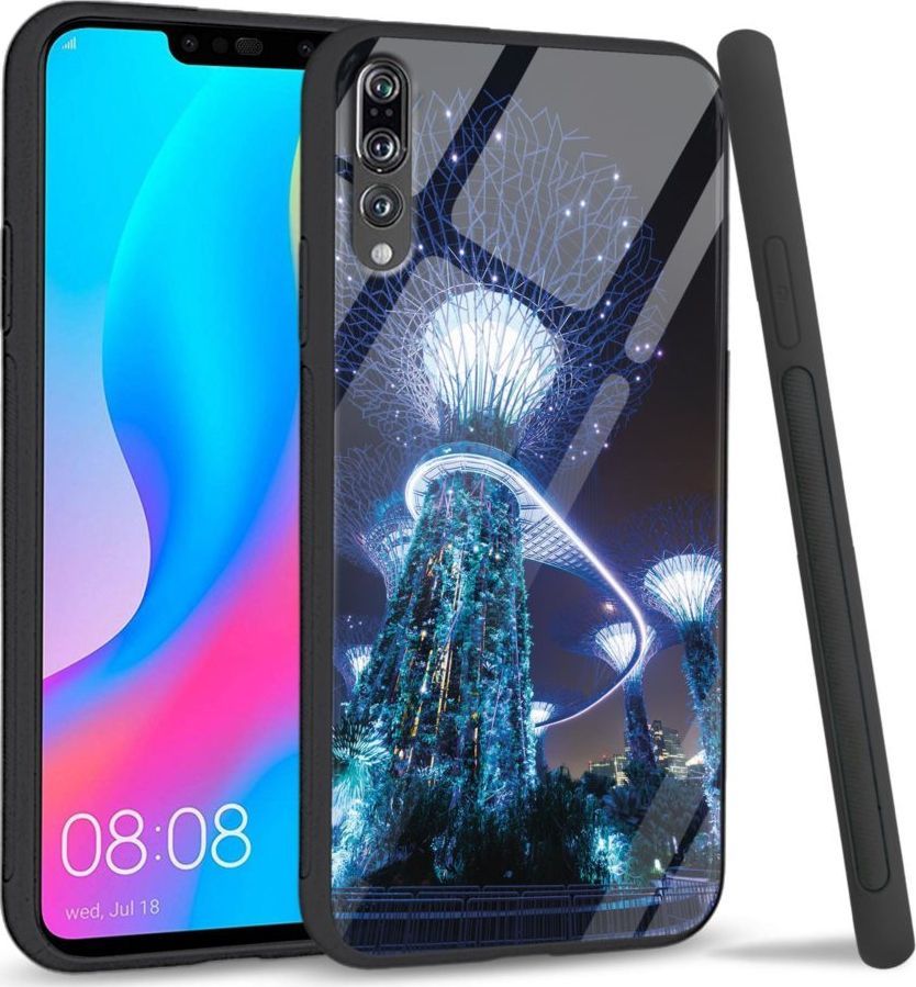 Super Fashion Etui na telefon Huawei P20 Pro Premium Case Architectural Marvel 1