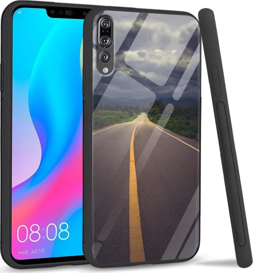 Super Fashion Etui na telefon Huawei P20 Pro Premium Case Road to Heaven 1