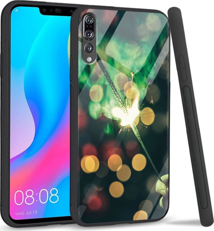 Super Fashion Etui na telefon Huawei P20 Pro Premium Case Firework 1
