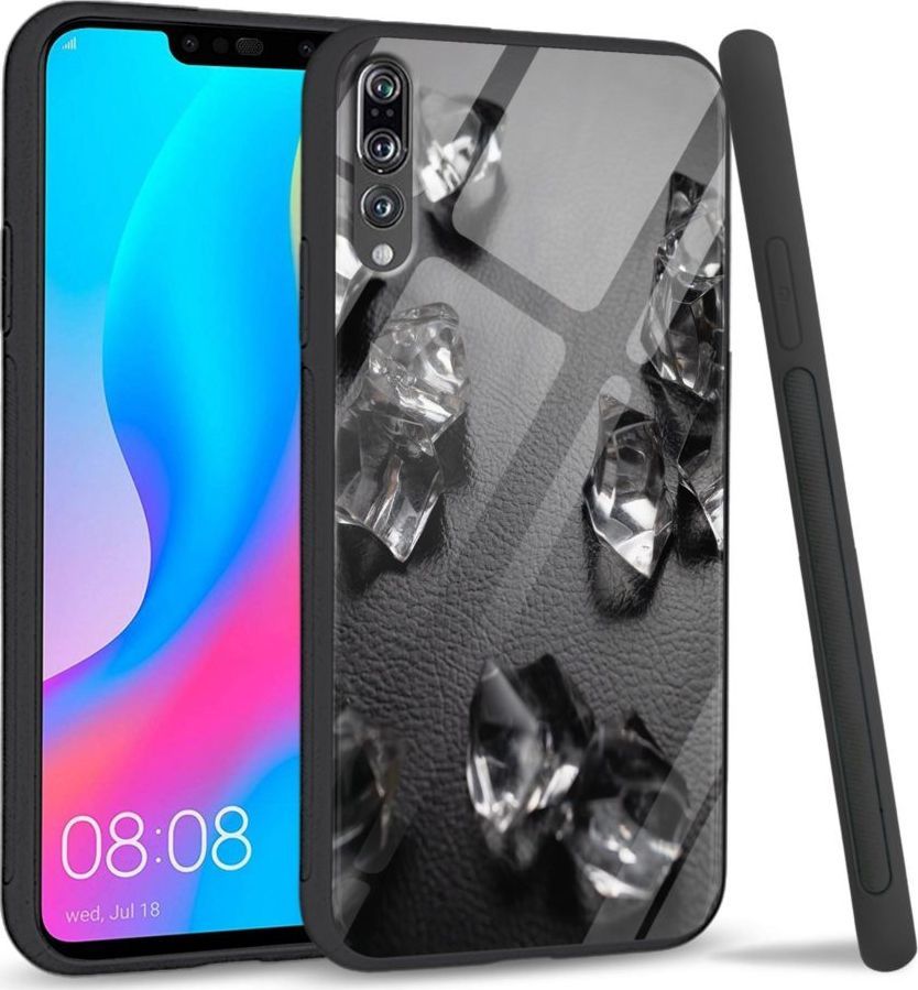 Super Fashion Etui na telefon Huawei P20 Pro Premium Case Glass Cube 1