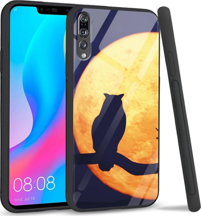 Super Fashion Etui na telefon Huawei P20 Pro Premium Case Night Owl 1