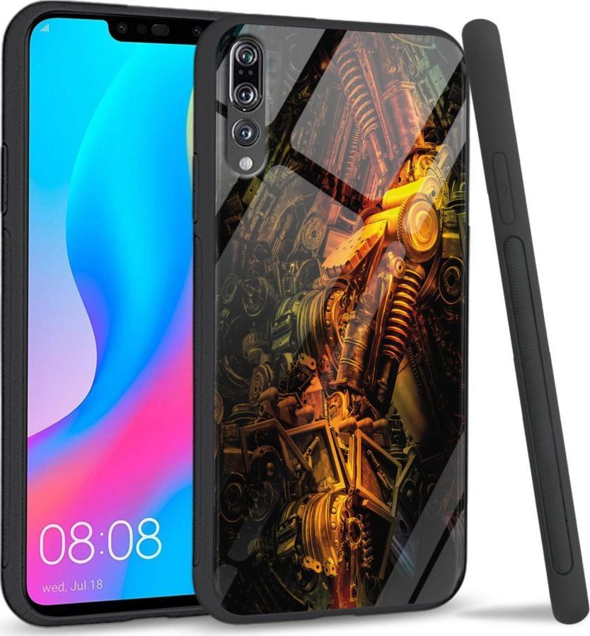 Super Fashion Etui na telefon Huawei P20 Pro Premium Case Machine world 1