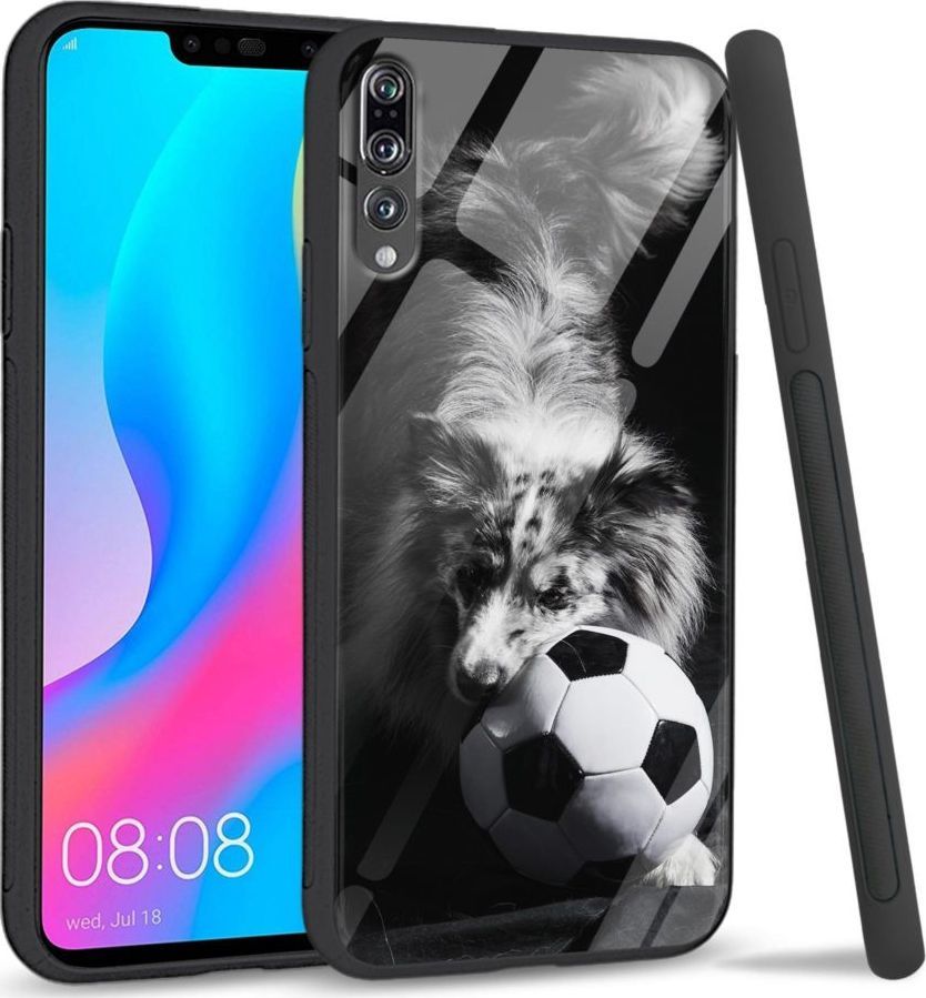 Super Fashion Etui na telefon Huawei P20 Pro Premium Case Dog with ball 1