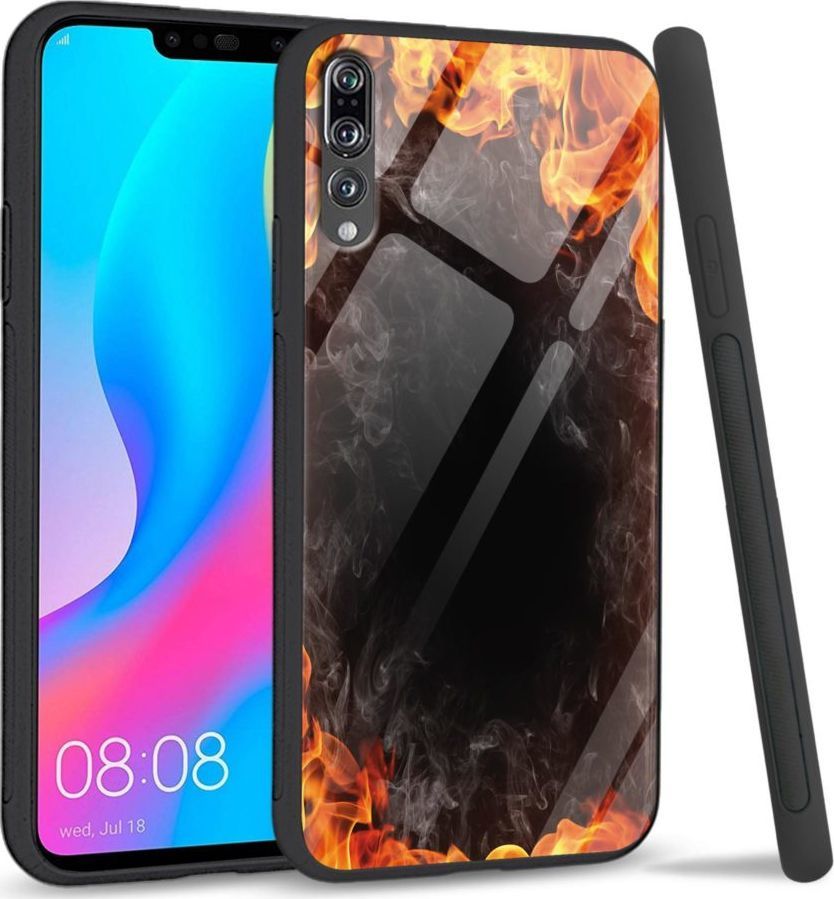 Super Fashion Etui na telefon Huawei P20 Pro Premium Case Hot Fire 1