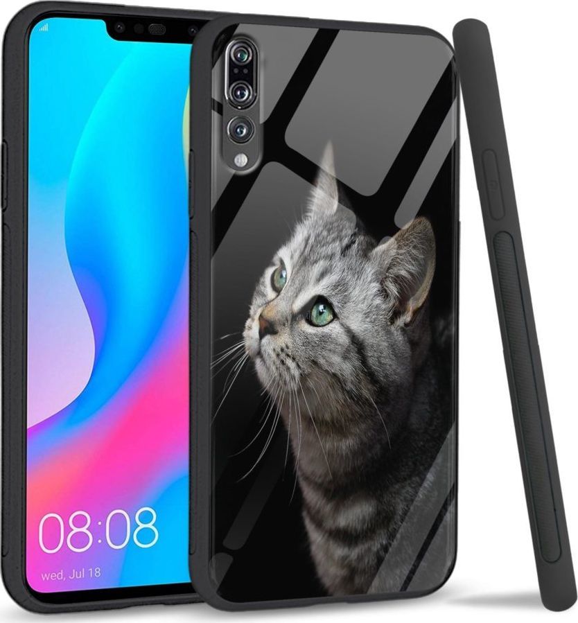 Super Fashion Etui na telefon Huawei P20 Pro Premium Case My kitty friend 1