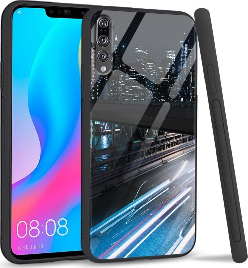 Super Fashion Etui na telefon Huawei P20 Pro Premium Case Cityscape 1