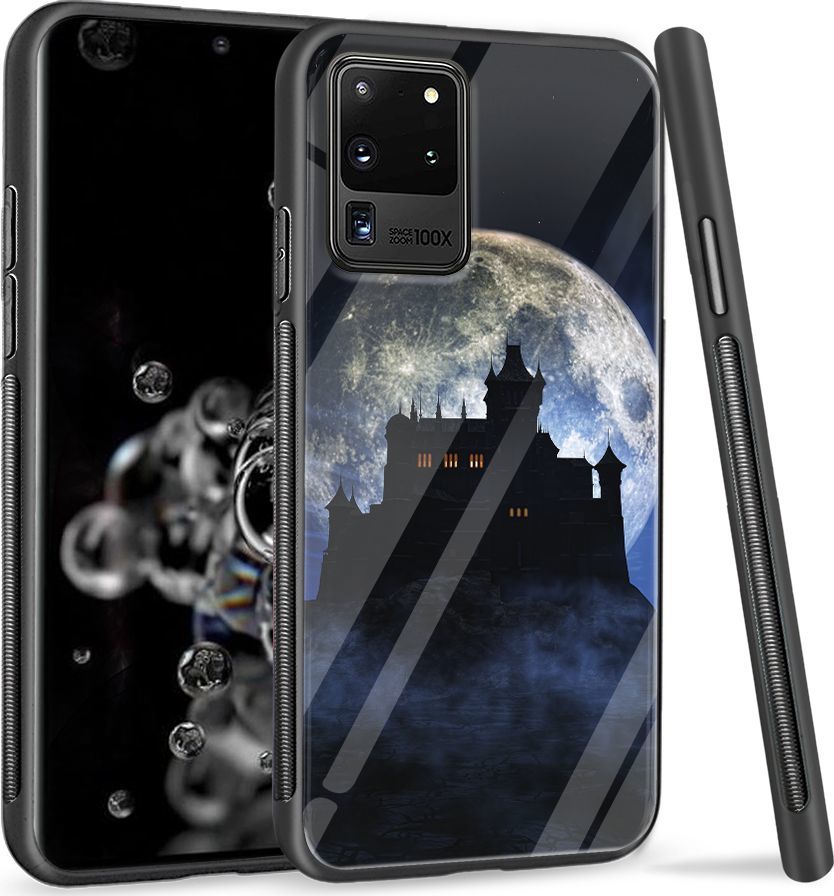 Super Fashion Etui na telefon Samsung Galaxy S20 Ultra Premium Case Moon castle 1