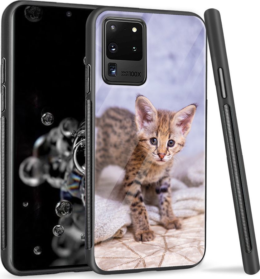 Super Fashion Etui na telefon Samsung Galaxy S20 Ultra Premium Case Baby kitty 1
