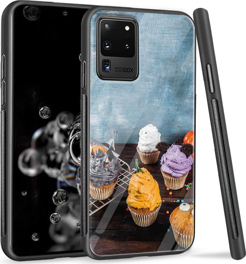 Super Fashion Etui na telefon Samsung Galaxy S20 Ultra Premium Case Icecream cupcakes 1