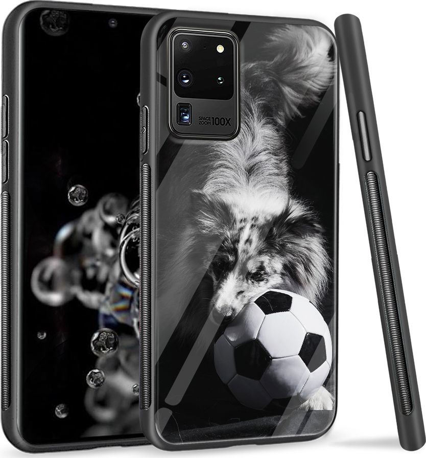 Super Fashion Etui na telefon Samsung Galaxy S20 Ultra Premium Case Dog with ball 1