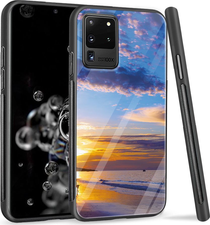Super Fashion Etui na telefon Samsung Galaxy S20 Ultra Premium Case Beach sky 1