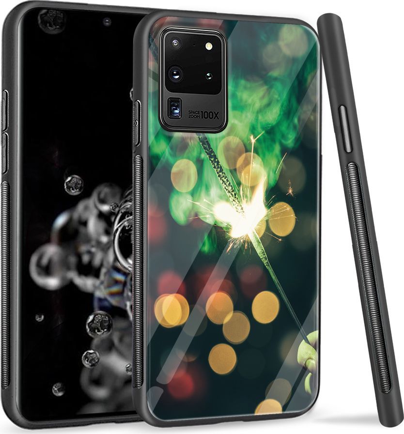 Super Fashion Etui na telefon Samsung Galaxy S20 Ultra Premium Case Firework 1
