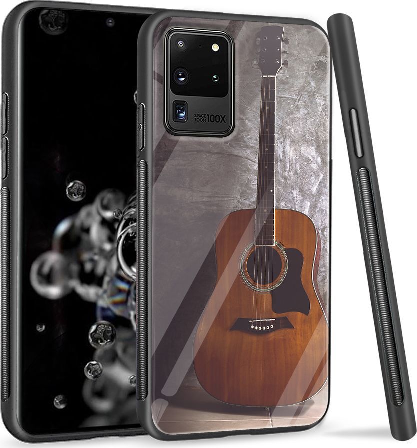 Super Fashion Etui na telefon Samsung Galaxy S20 Ultra Premium Case Guitar 1