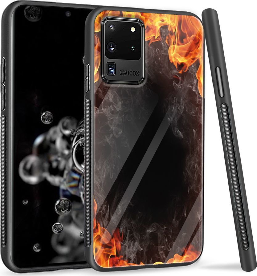 Super Fashion Etui na telefon Samsung Galaxy S20 Ultra Premium Case Hot Fire 1