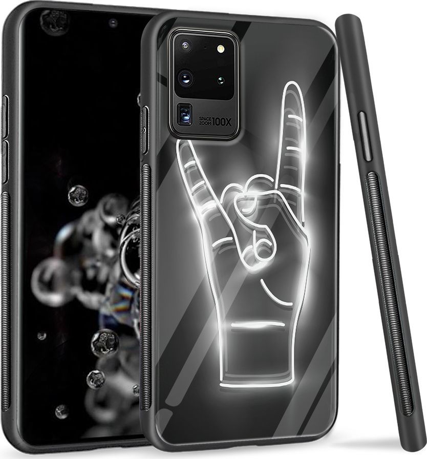 Super Fashion Etui na telefon Samsung Galaxy S20 Ultra Premium Case We Rock 1