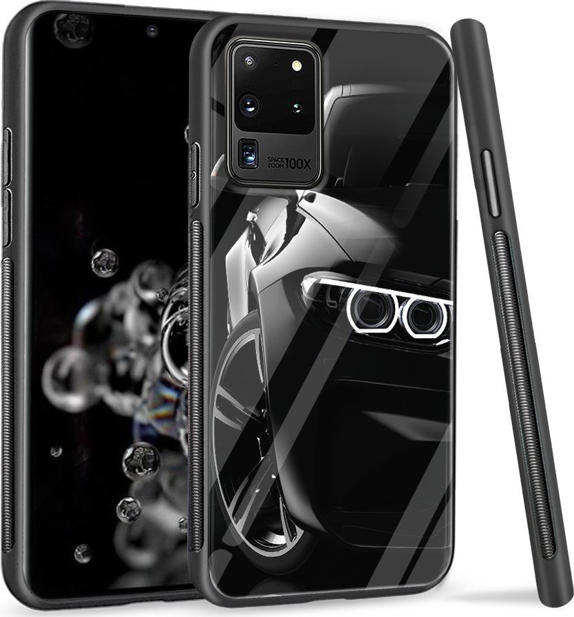 Super Fashion Etui na telefon Samsung Galaxy S20 Ultra Premium Case LED headlights 1
