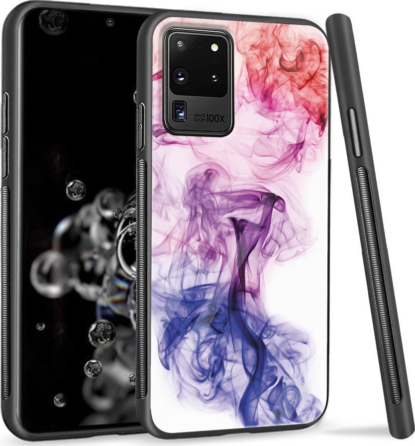 Super Fashion Etui na telefon Samsung Galaxy S20 Ultra Premium Case Smoke abstract 1