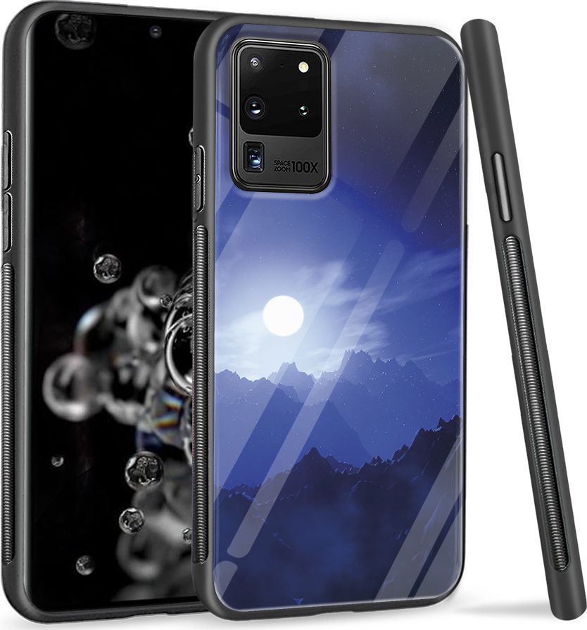 Super Fashion Etui na telefon Samsung Galaxy S20 Ultra Premium Case Blue night 1
