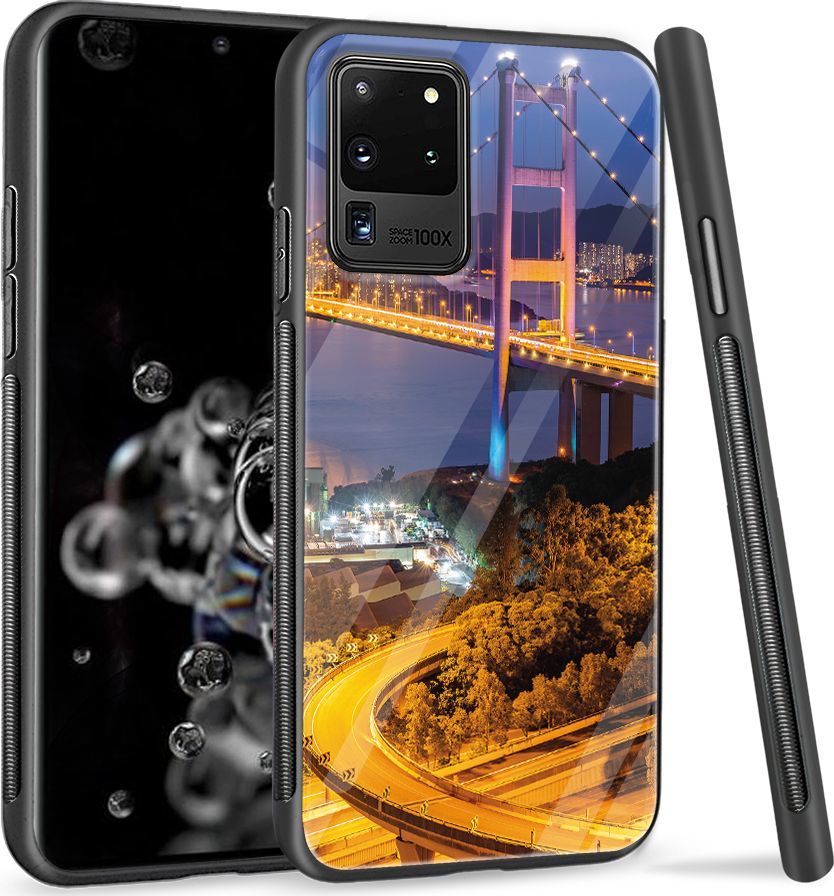 Super Fashion Etui na telefon Samsung Galaxy S20 Ultra Premium Case Bridges 1