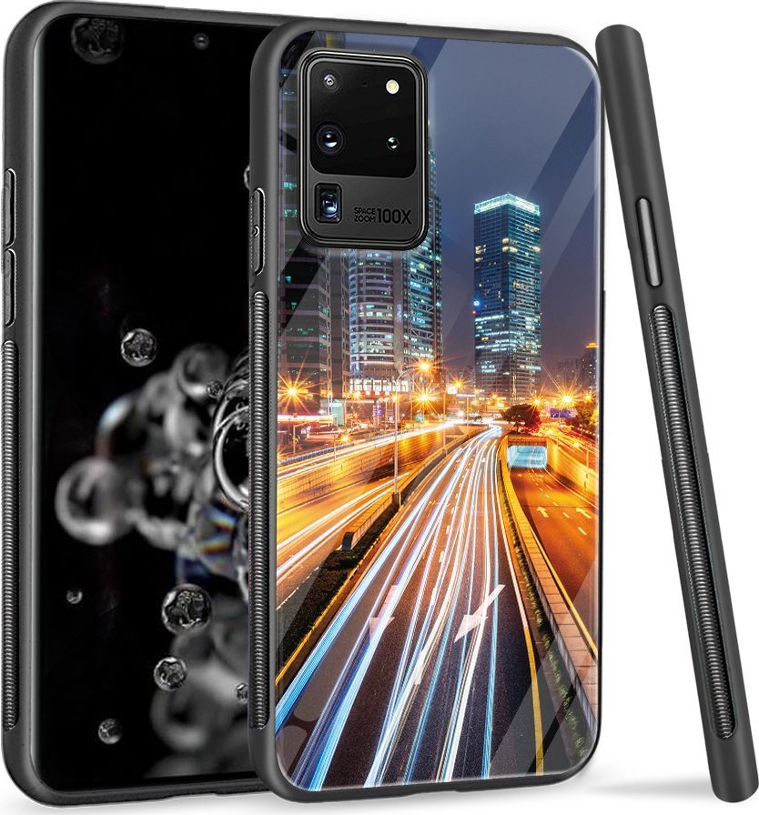Super Fashion Etui na telefon Samsung Galaxy S20 Ultra Premium Case Night City 1