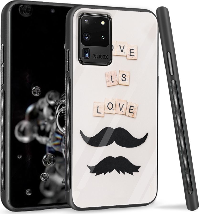 Super Fashion Etui na telefon Samsung Galaxy S20 Ultra Premium Case Love is love 1