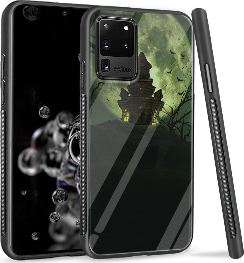 Super Fashion Etui na telefon Samsung Galaxy S20 Ultra Premium Case Spooky castle 1