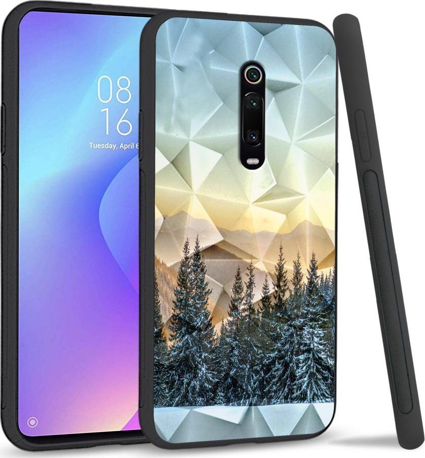 Super Fashion Etui na telefon Xiaomi MI9T Crystal Case Cool Winter 1