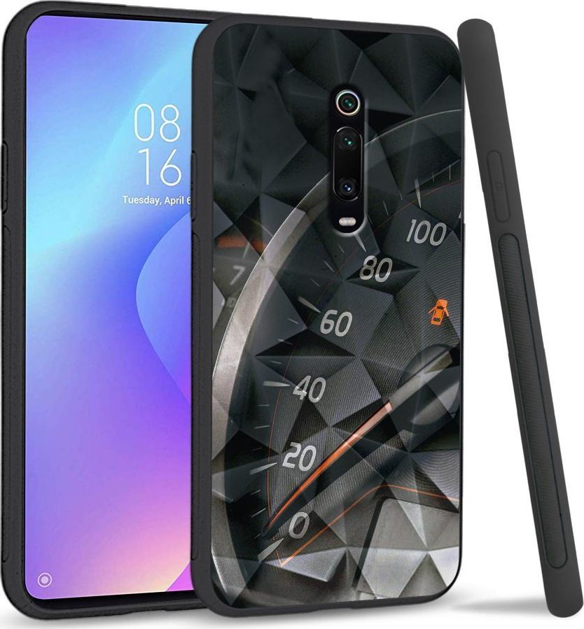 Super Fashion Etui na telefon Xiaomi MI9T Crystal Case Speed Limit 1