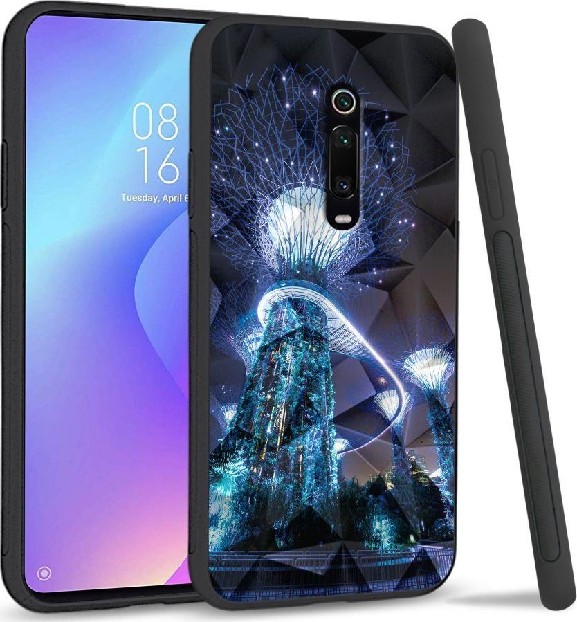 Super Fashion Etui na telefon Xiaomi MI9T Crystal Case Architectural Marvel 1