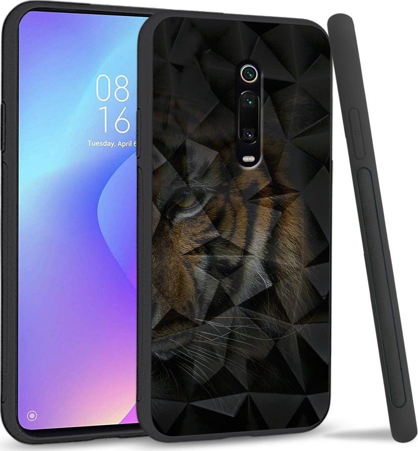 Super Fashion Etui na telefon Xiaomi MI9T Crystal Case Tiger shadow 1