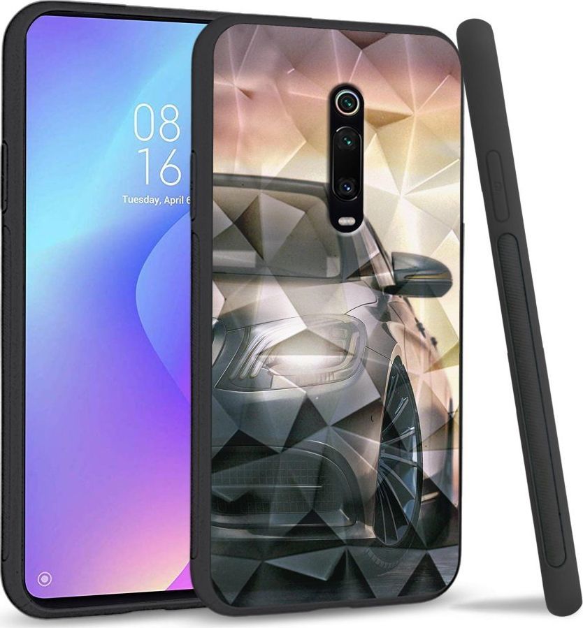 Super Fashion Etui na telefon Xiaomi MI9T Crystal Case Stop me if you can 1