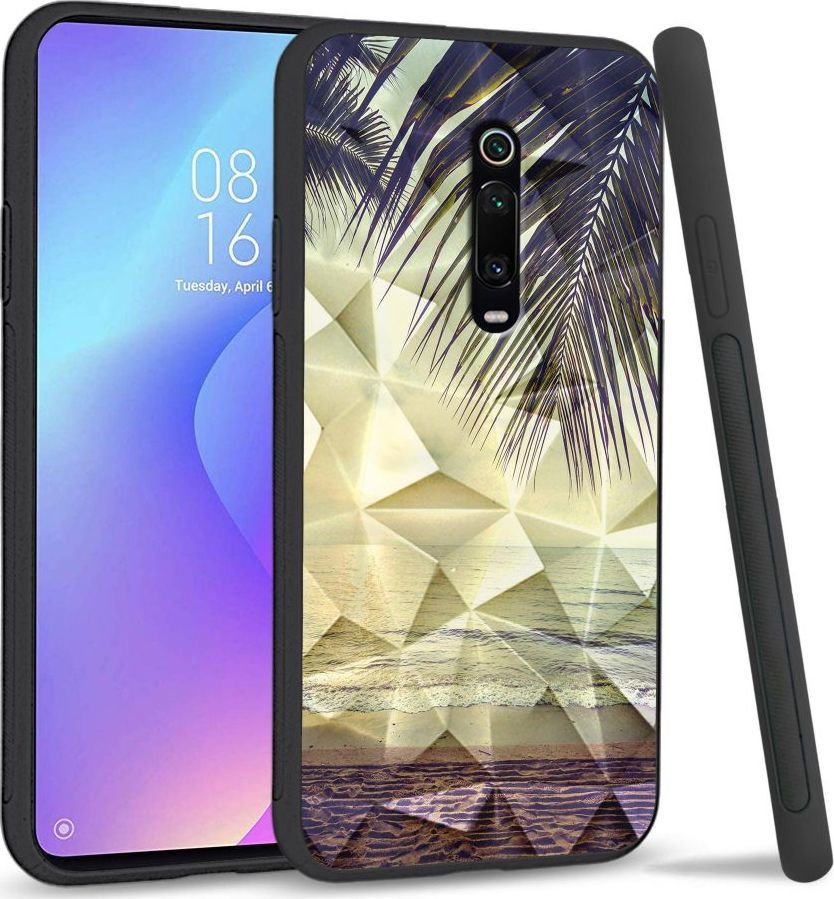 Super Fashion Etui na telefon Xiaomi MI9T Crystal Case Beach side 1