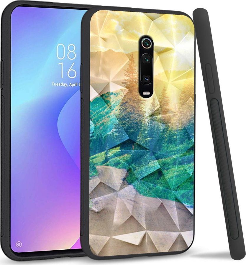 Super Fashion Etui na telefon Xiaomi MI9T Crystal Case Village roads 1