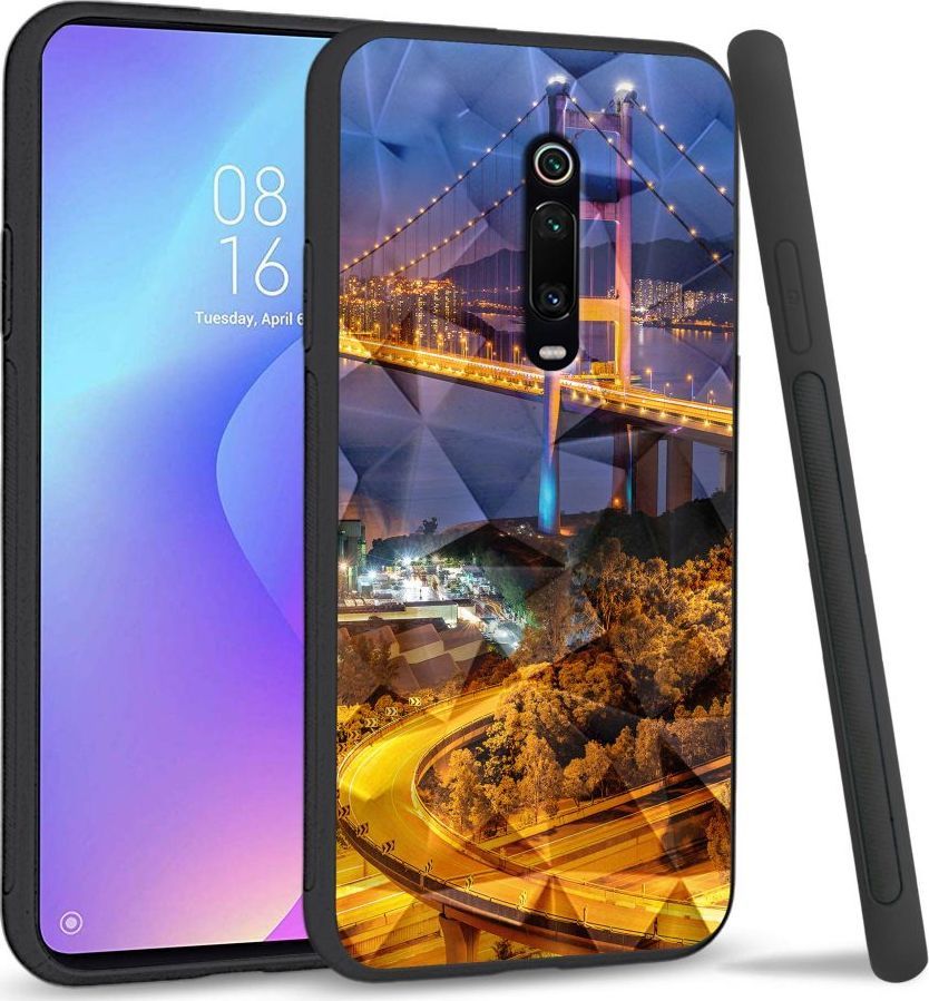 Super Fashion Etui na telefon Xiaomi MI9T Crystal Case Bridges 1