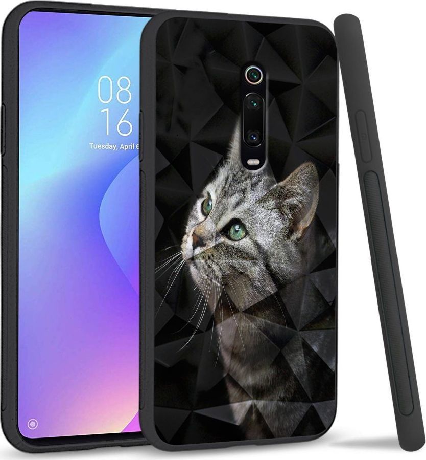Super Fashion Etui na telefon Xiaomi MI9T Crystal Case My kitty friend 1
