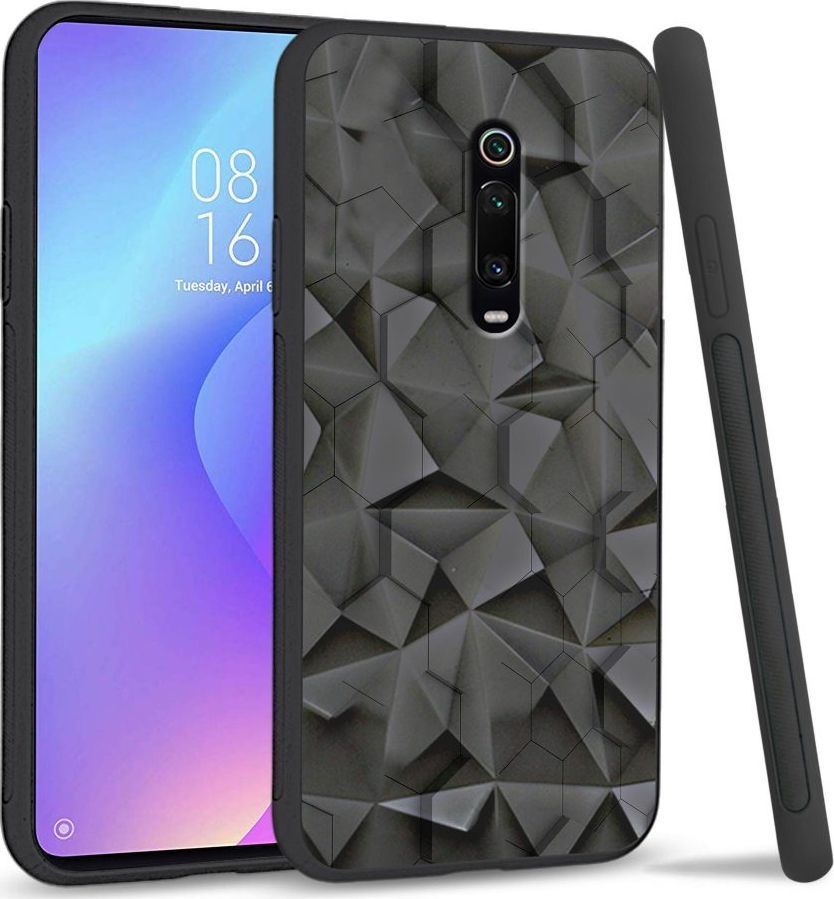 Super Fashion Etui na telefon Xiaomi MI9T Crystal Case Honeycomb Pattern 1