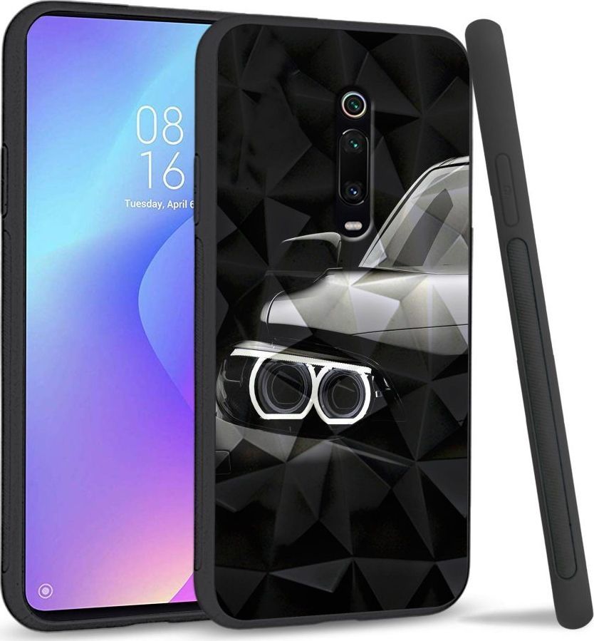 Super Fashion Etui na telefon Xiaomi MI9T Crystal Case Car Headlights 1
