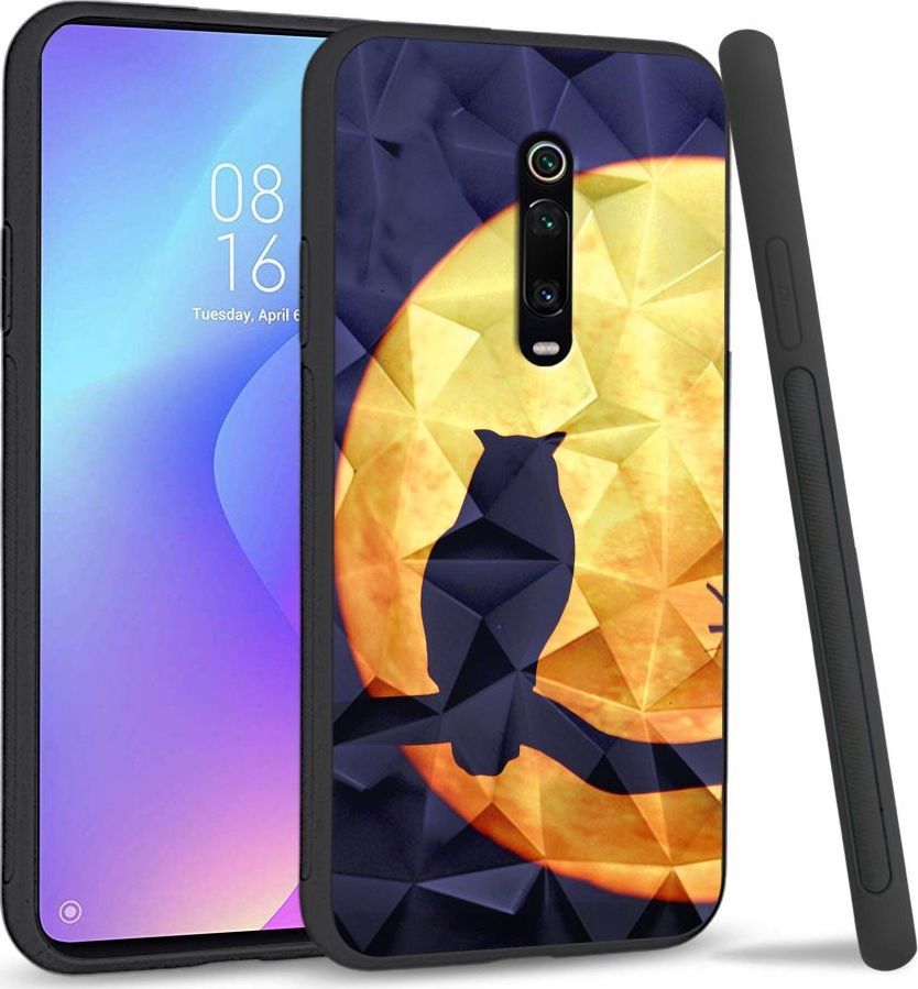 Super Fashion Etui na telefon Xiaomi MI9T Crystal Case Night Owl 1