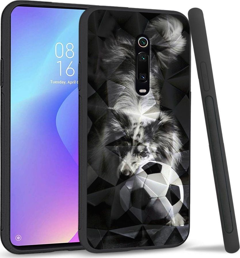 Super Fashion Etui na telefon Xiaomi MI9T Crystal Case Dog with ball 1
