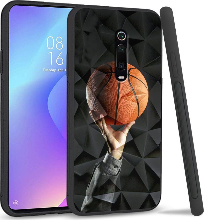 Super Fashion Etui na telefon Xiaomi MI9T Crystal Case Basketball 1