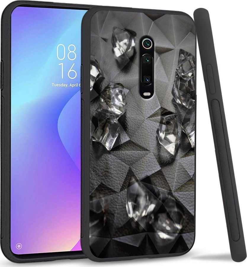 Super Fashion Etui na telefon Xiaomi MI9T Crystal Case Glass Cube 1