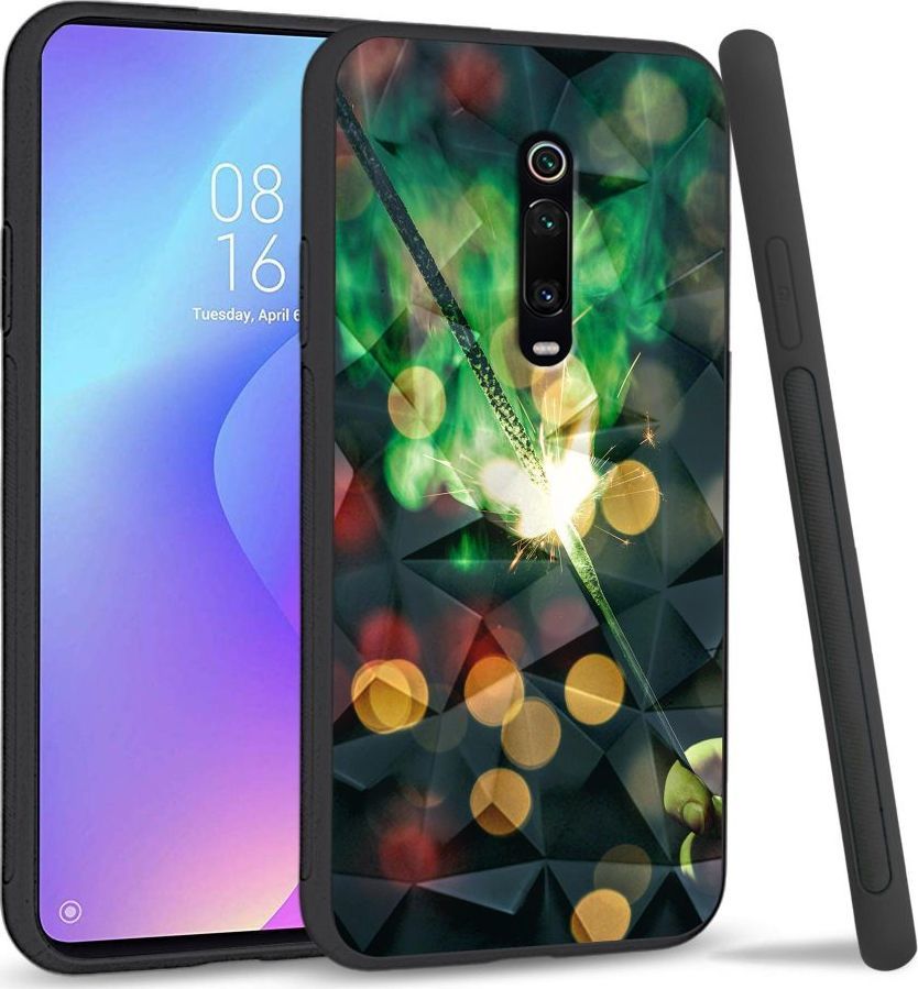 Super Fashion Etui na telefon Xiaomi MI9T Crystal Case Firework 1