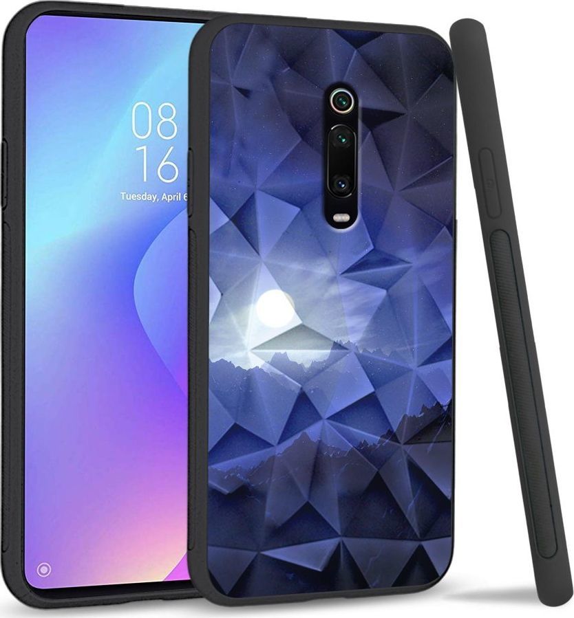 Super Fashion Etui na telefon Xiaomi MI9T Crystal Case Blue night 1