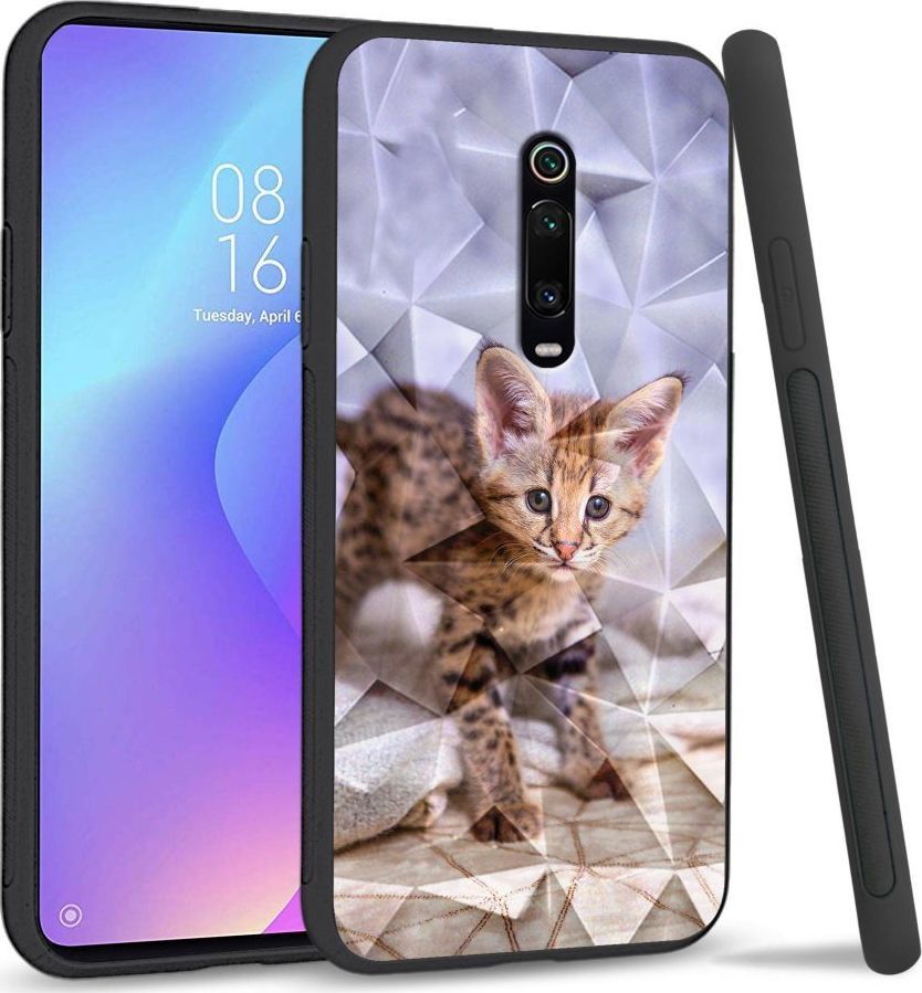 Super Fashion Etui na telefon Xiaomi MI9T Crystal Case Baby kitty 1