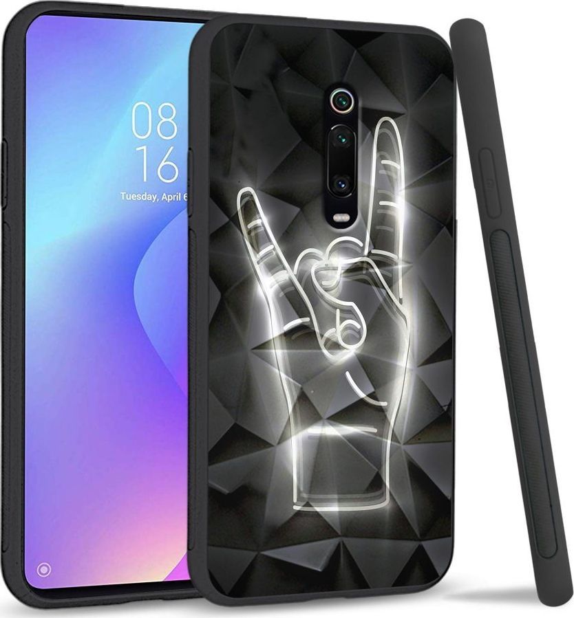 Super Fashion Etui na telefon Xiaomi MI9T Crystal Case We Rock 1
