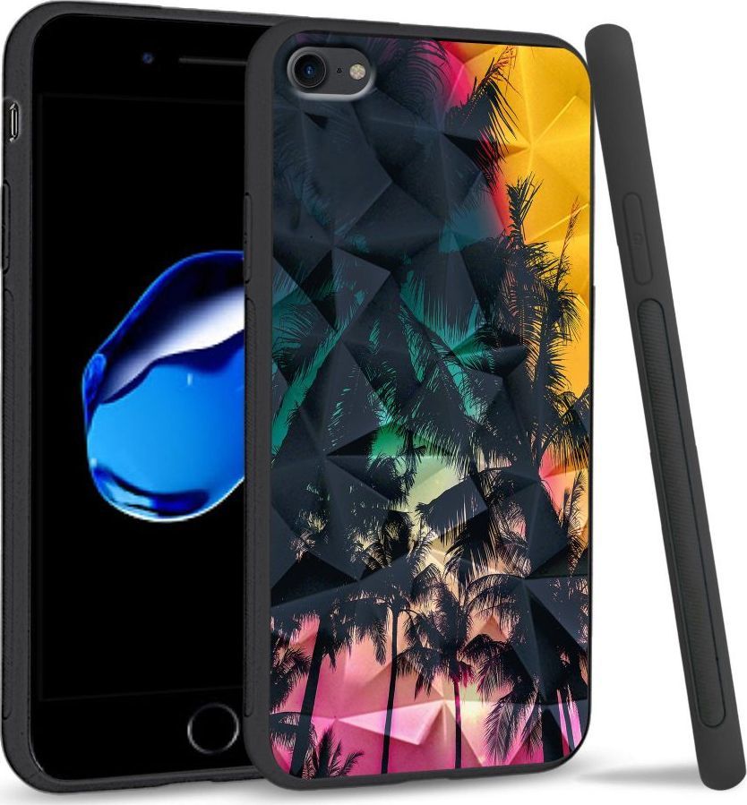 Super Fashion Etui na telefon Apple Iphone 7 / 8 Crystal Case Trance 1