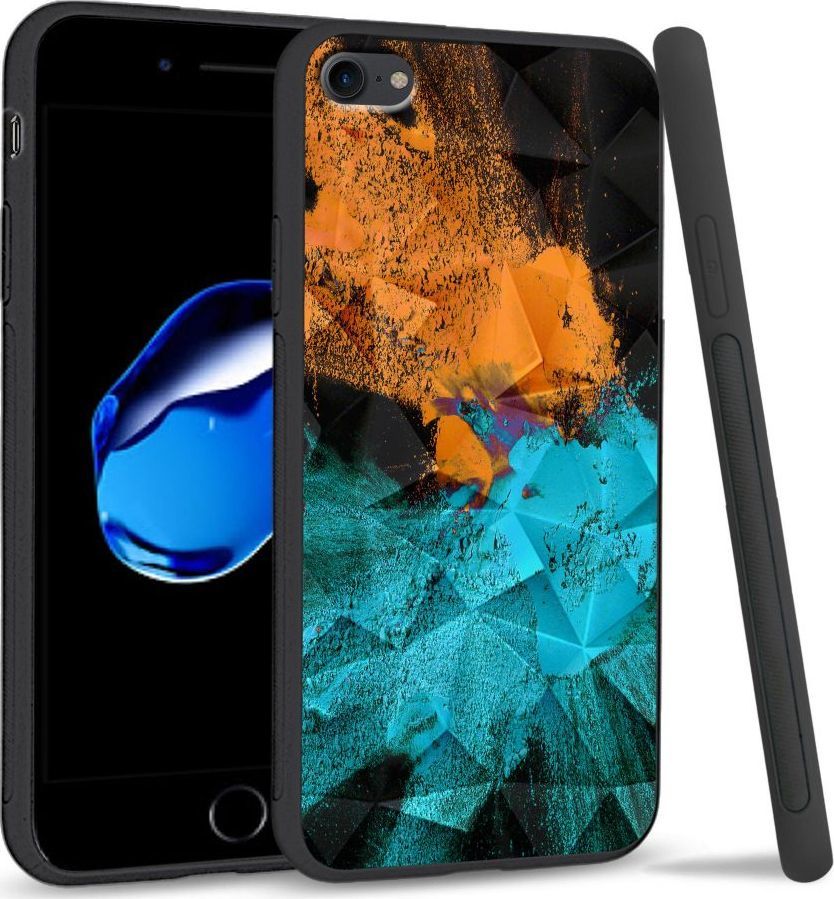 Super Fashion Etui na telefon Apple Iphone 7 / 8 Crystal Case Color Mix 1